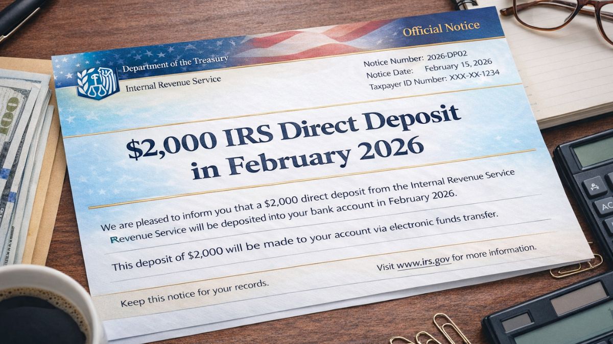 IRS 2000$ Direct Deposit