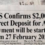IRS Confirms $2,000 Direct Deposit for All 23 FEB NEWS