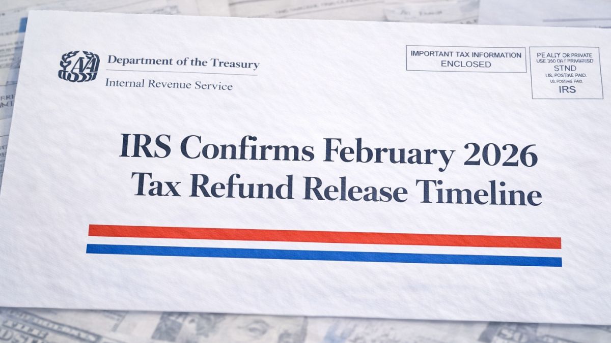 IRS Confirms February 2026 Tax Refund Release Timeline