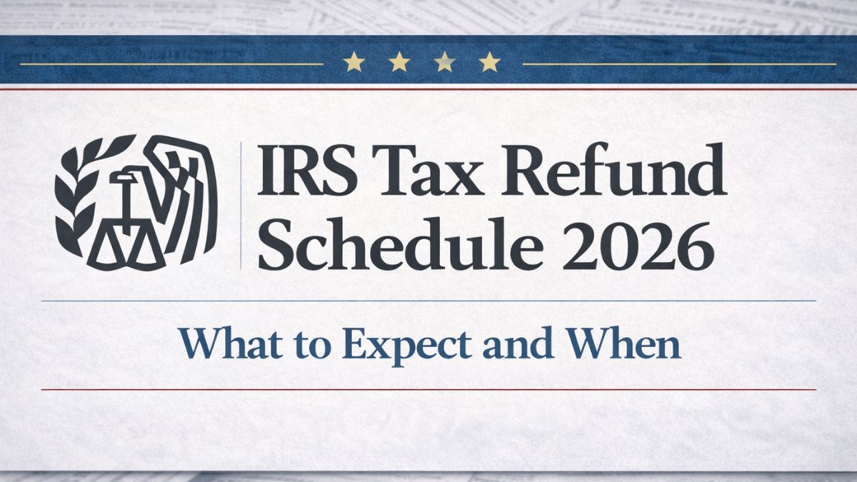 IRS Tax Refund Schedule 2026 - What to Expect and When